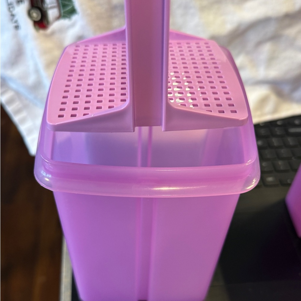 Tupperware Purple Food Storage Container - Picture 2 of 4